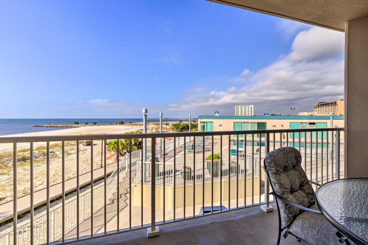 Sunny Beachfront Biloxi Condo With Resort Amenities! Exterior photo
