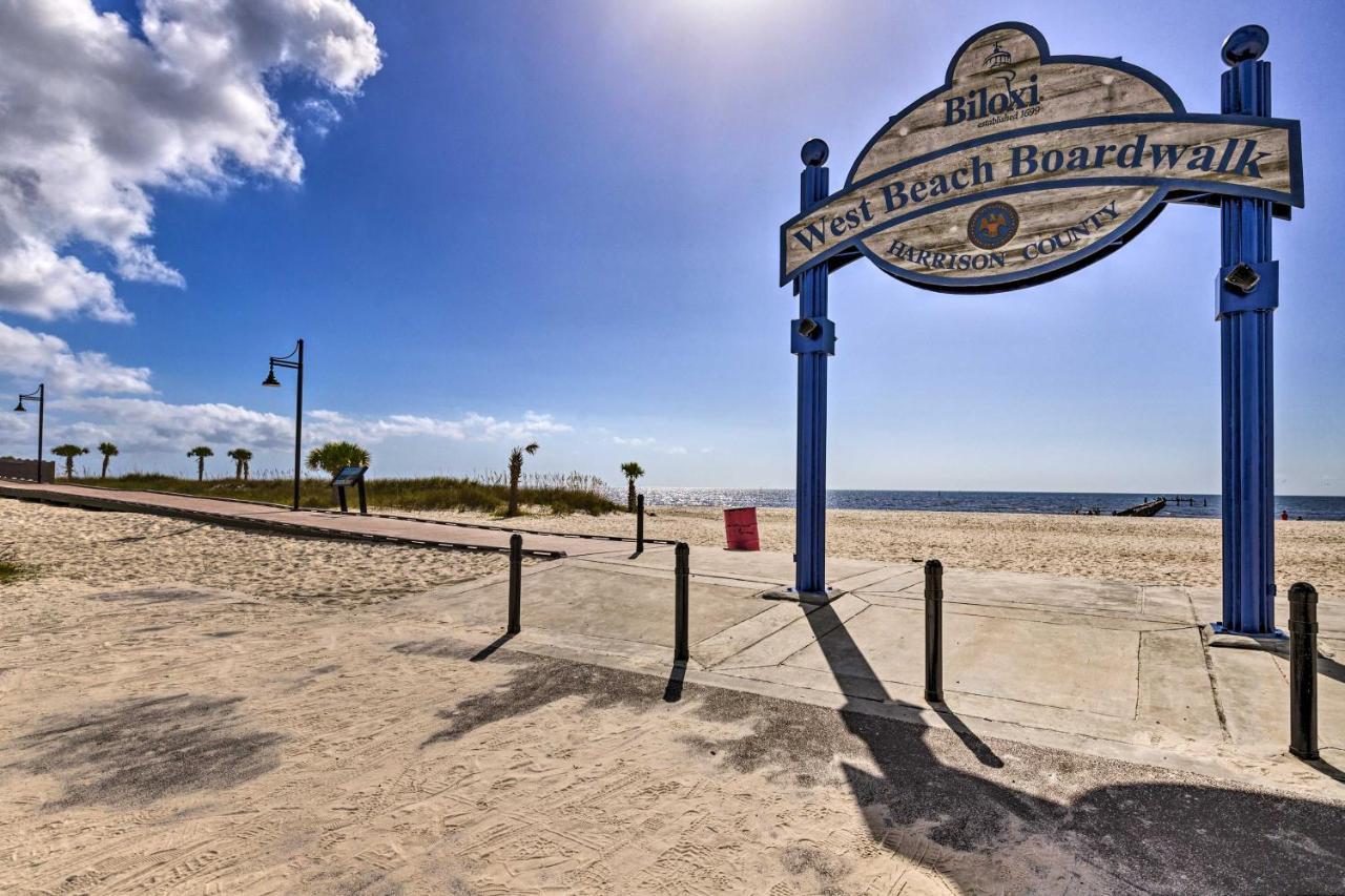 Sunny Beachfront Biloxi Condo With Resort Amenities! Exterior photo